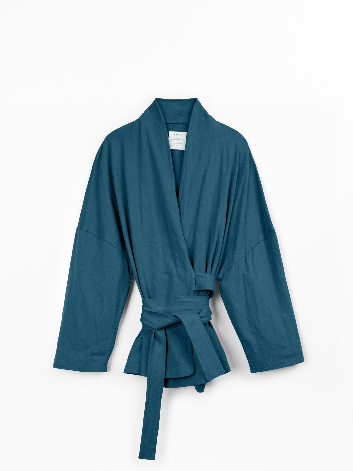 Chemise en maille avec mélange de fibres