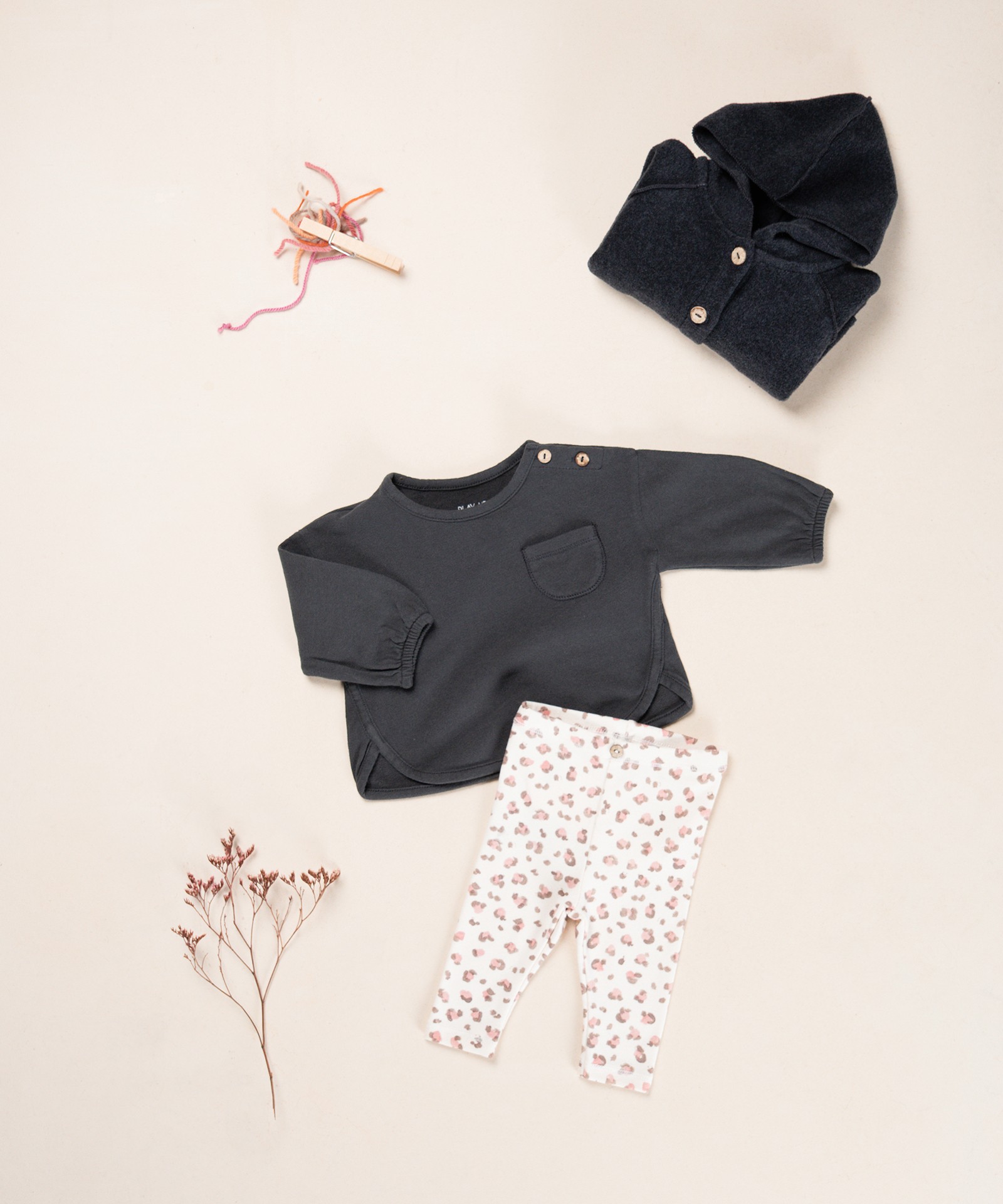 Jersey t-shirt with recycled fibers