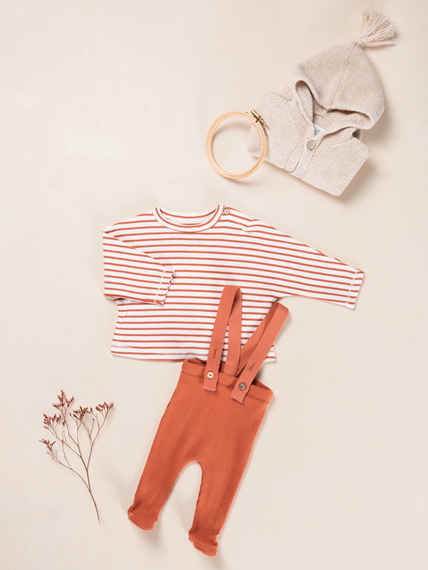 T-shirt en maille de coton biologique