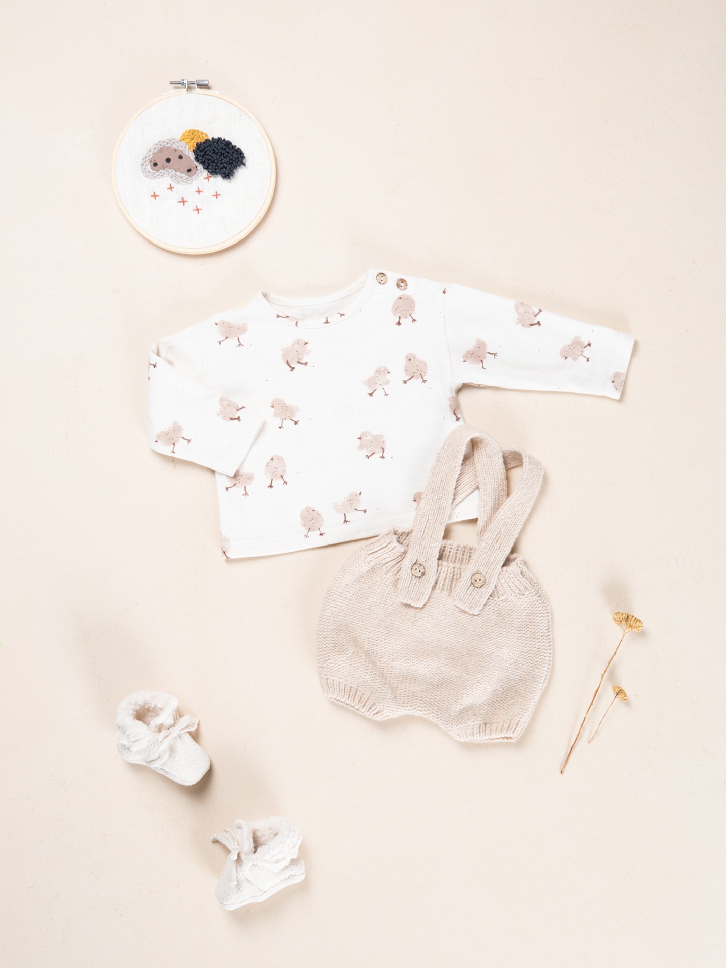 Knit Jumpsuit with Recycled Fibers