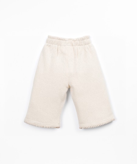 Pantalon en maille avec ceinture élastique
