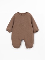 Jumpsuit with a mixture of cotton and recycled cotton Jumpsuit with a mixture of cotton and recycled cotton