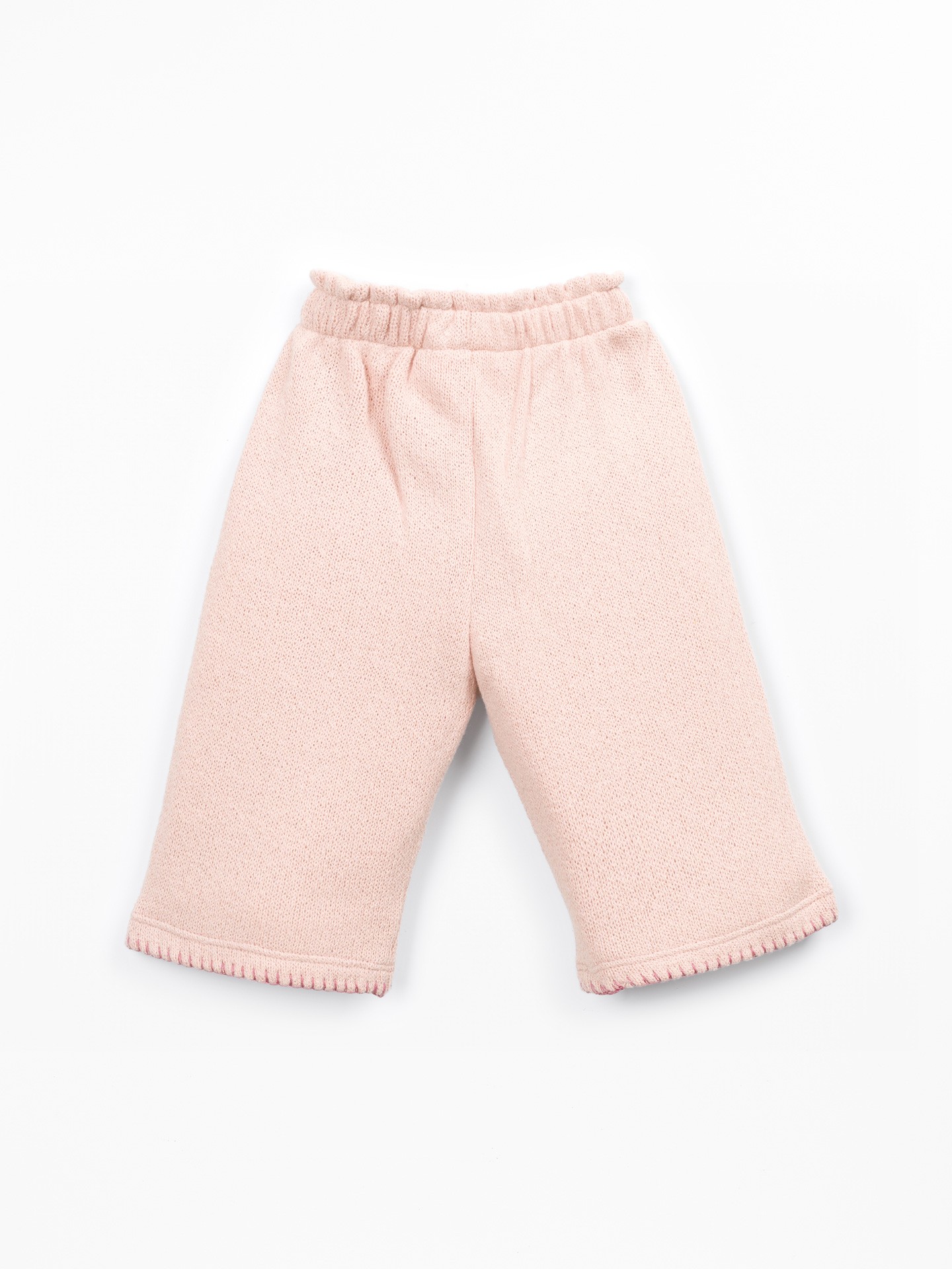 Pantalon en maille avec ceinture élastique