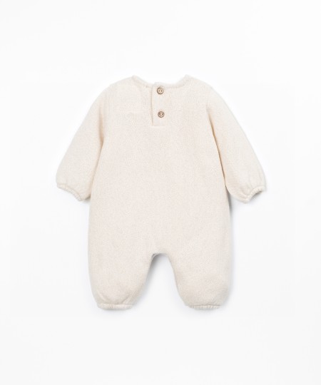 Jumpsuit with a mixture of cotton and recycled cotton