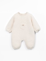 Jumpsuit with a mixture of cotton and recycled cotton Jumpsuit with a mixture of cotton and recycled cotton