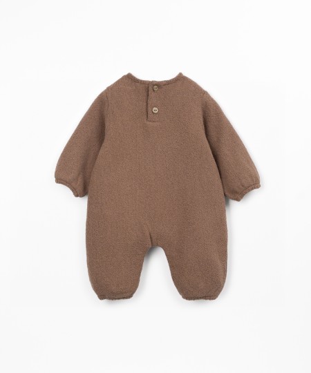 Combinaison avec mélange de coton et coton recyclé