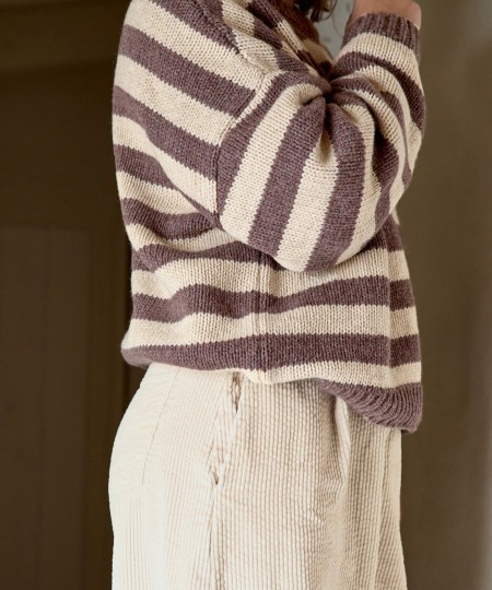Pull en maille ray?