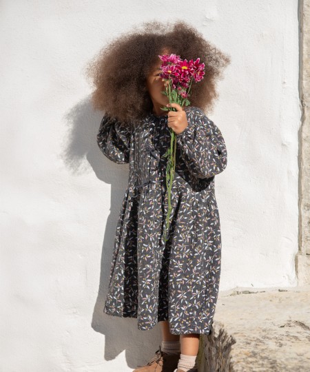 Robe en tissu de coton