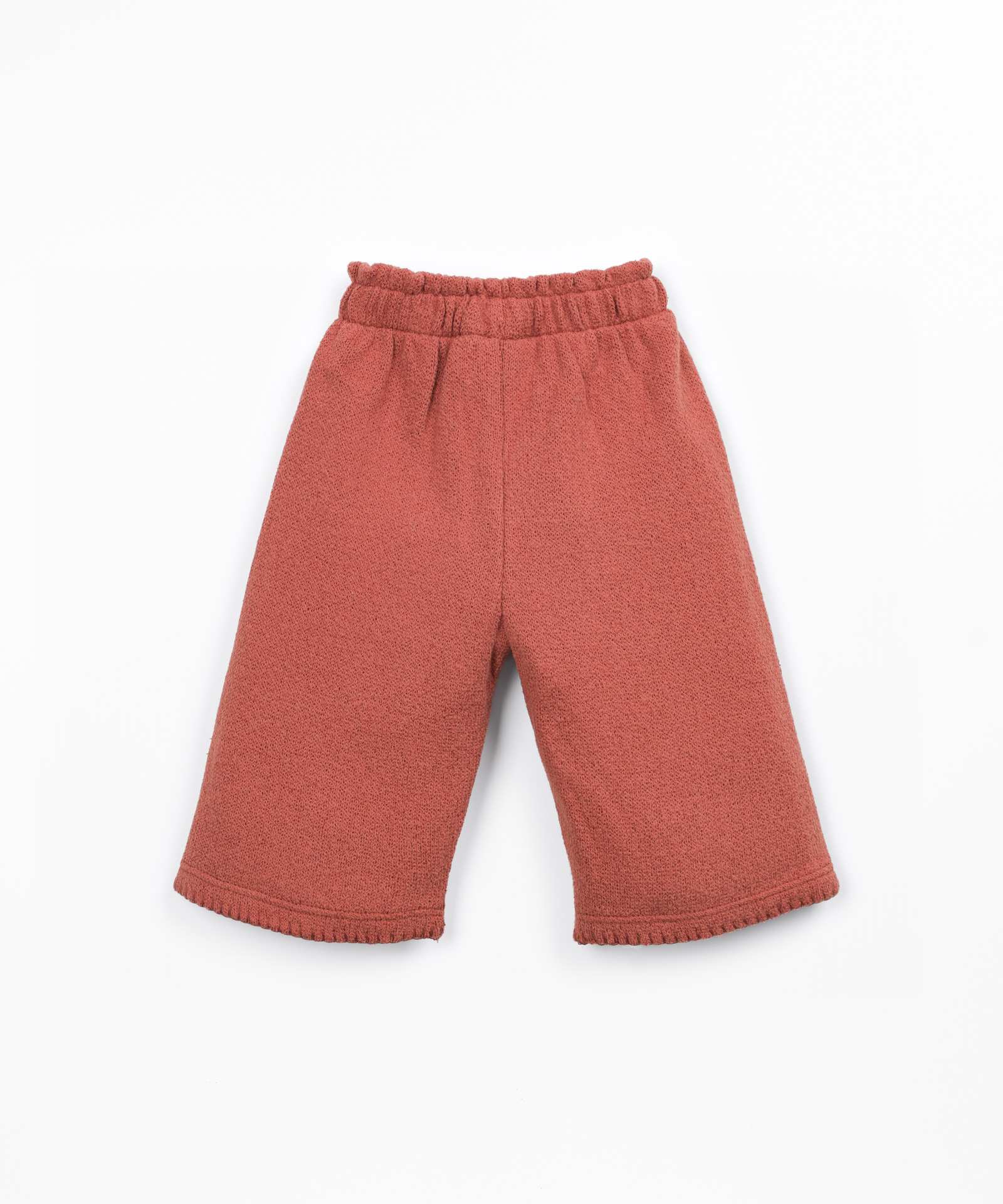 Pantalones de punto con cintura elástica