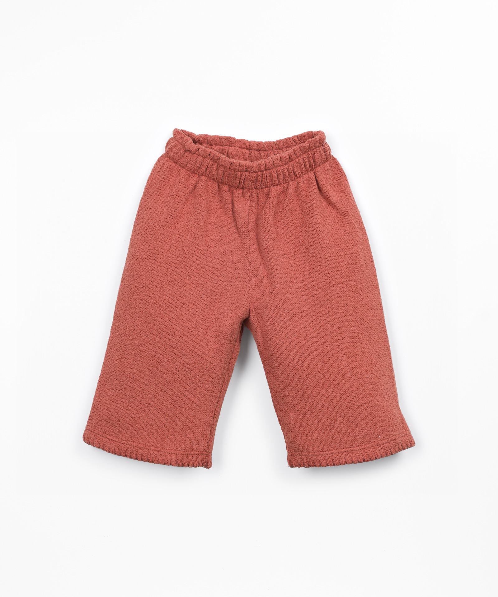 Pantalones de punto con cintura elástica