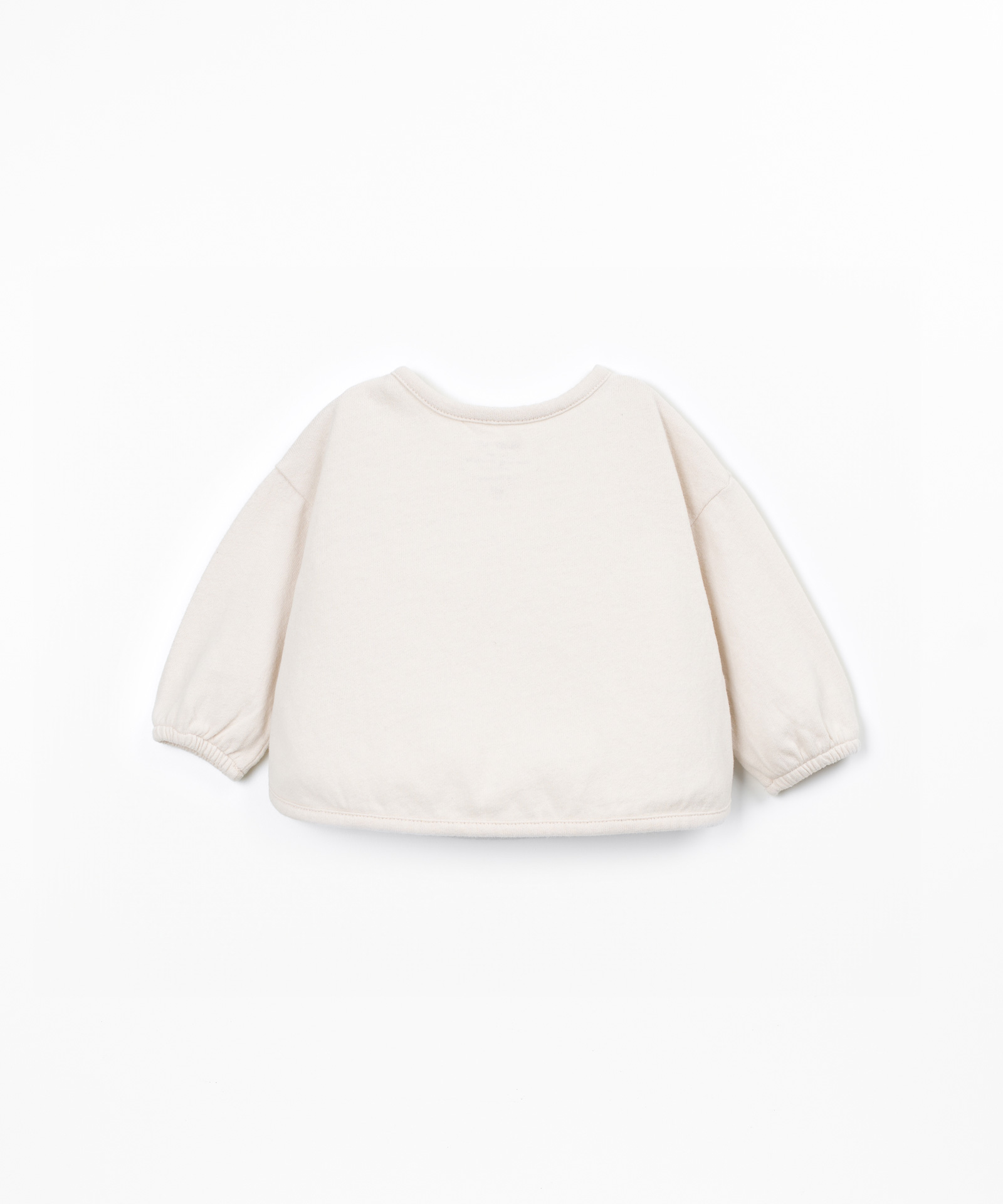 Jersey t-shirt with recycled fibers