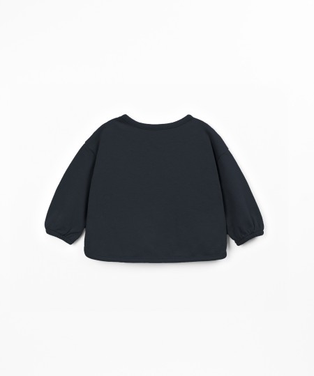 Camiseta de punto con fibras recicladas