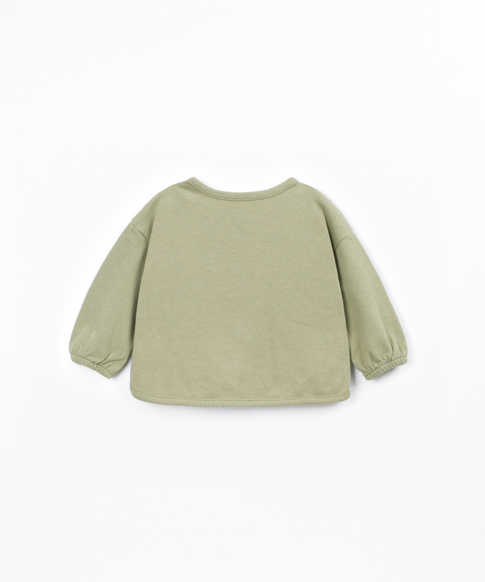 Jersey t-shirt with recycled fibers