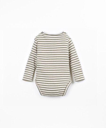 Striped Body in Organic Cotton