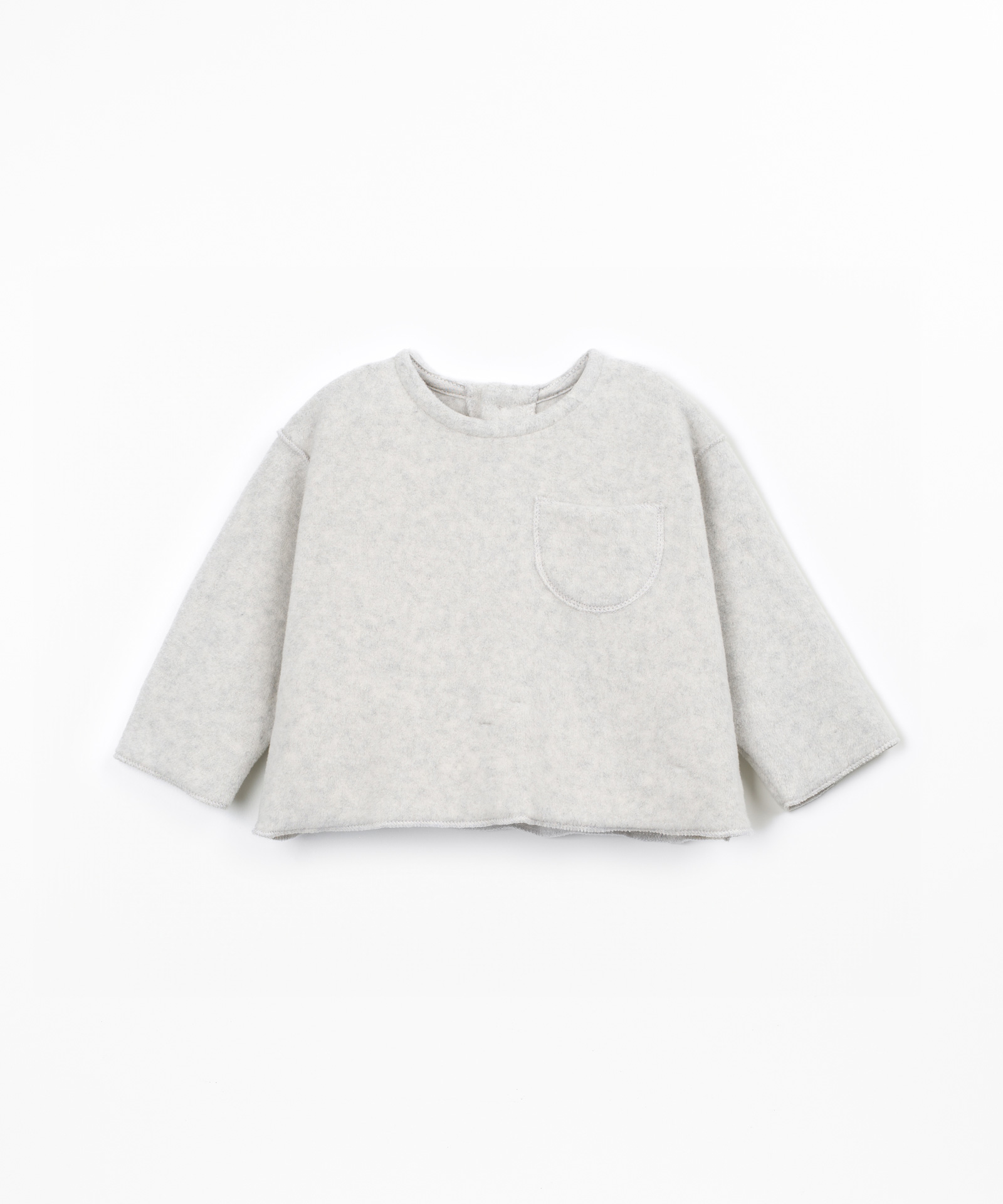 Pull en maille de fibres naturelles