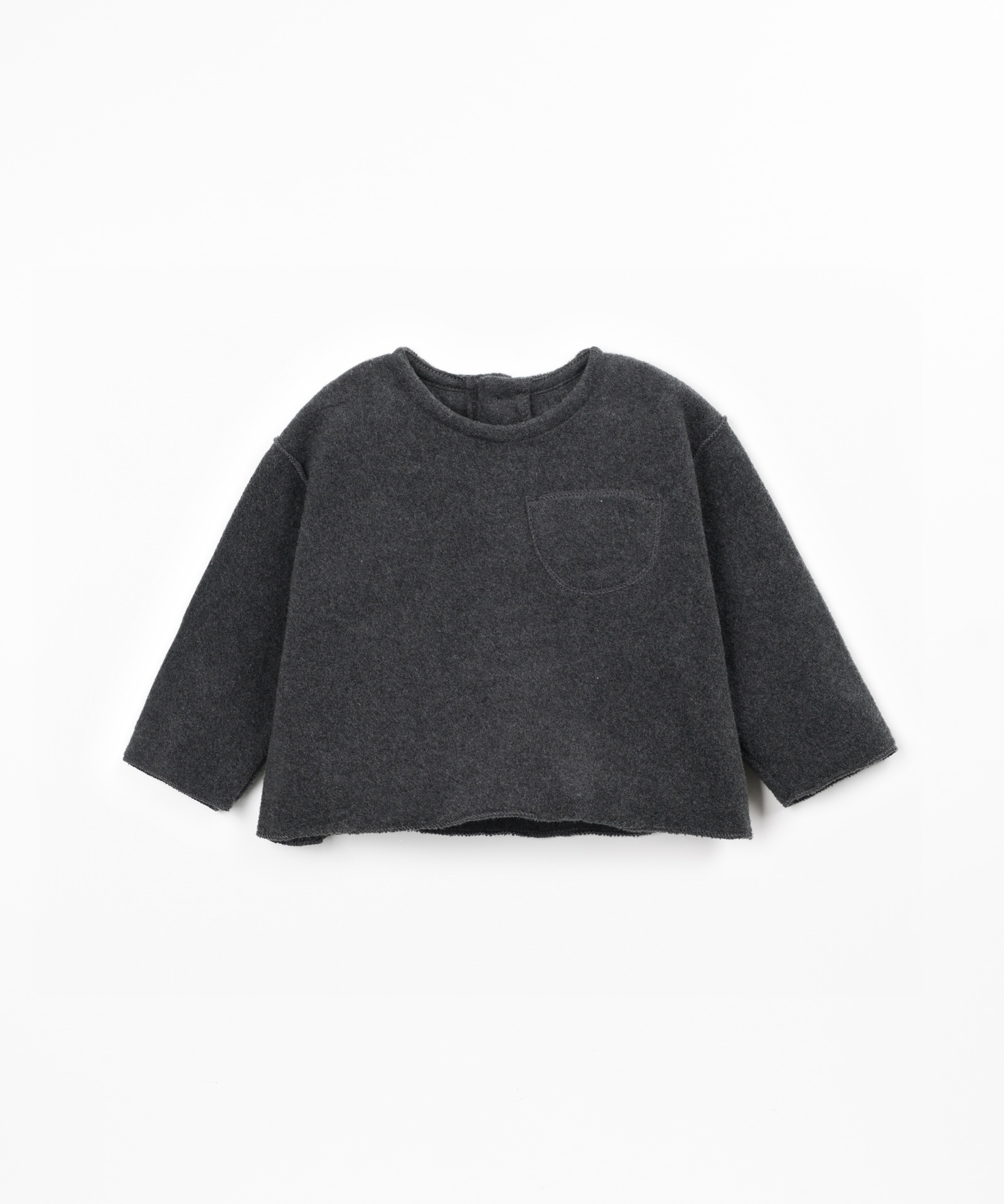 Pull en maille de fibres naturelles