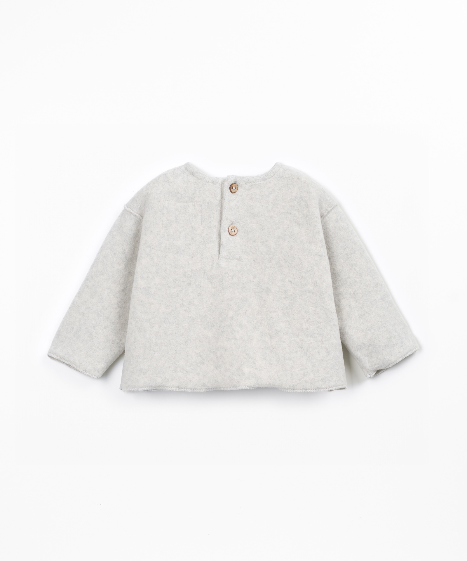 Pull en maille de fibres naturelles