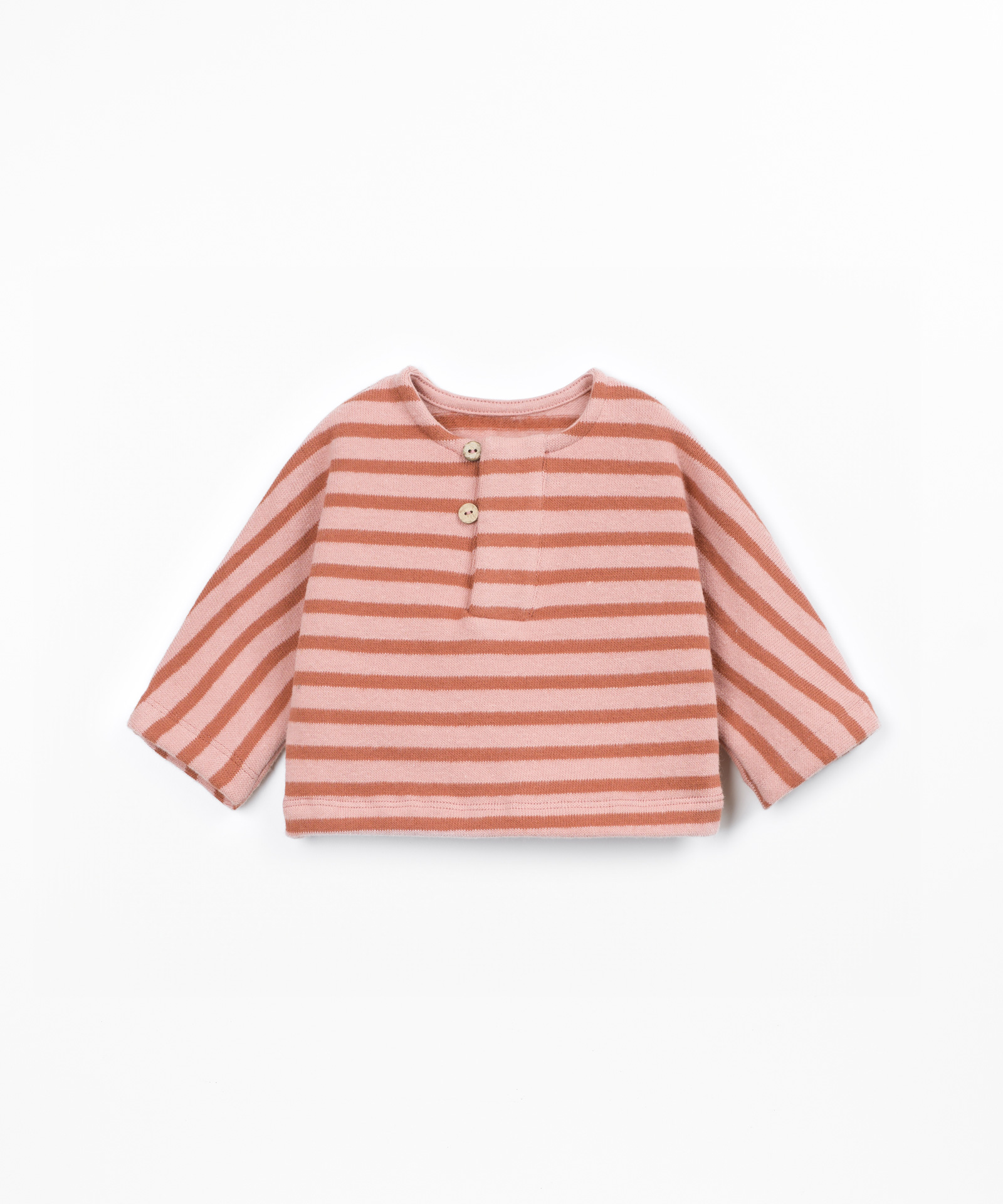 Pull en maille avec un mélange de fibres naturelles et de coton recyclé
