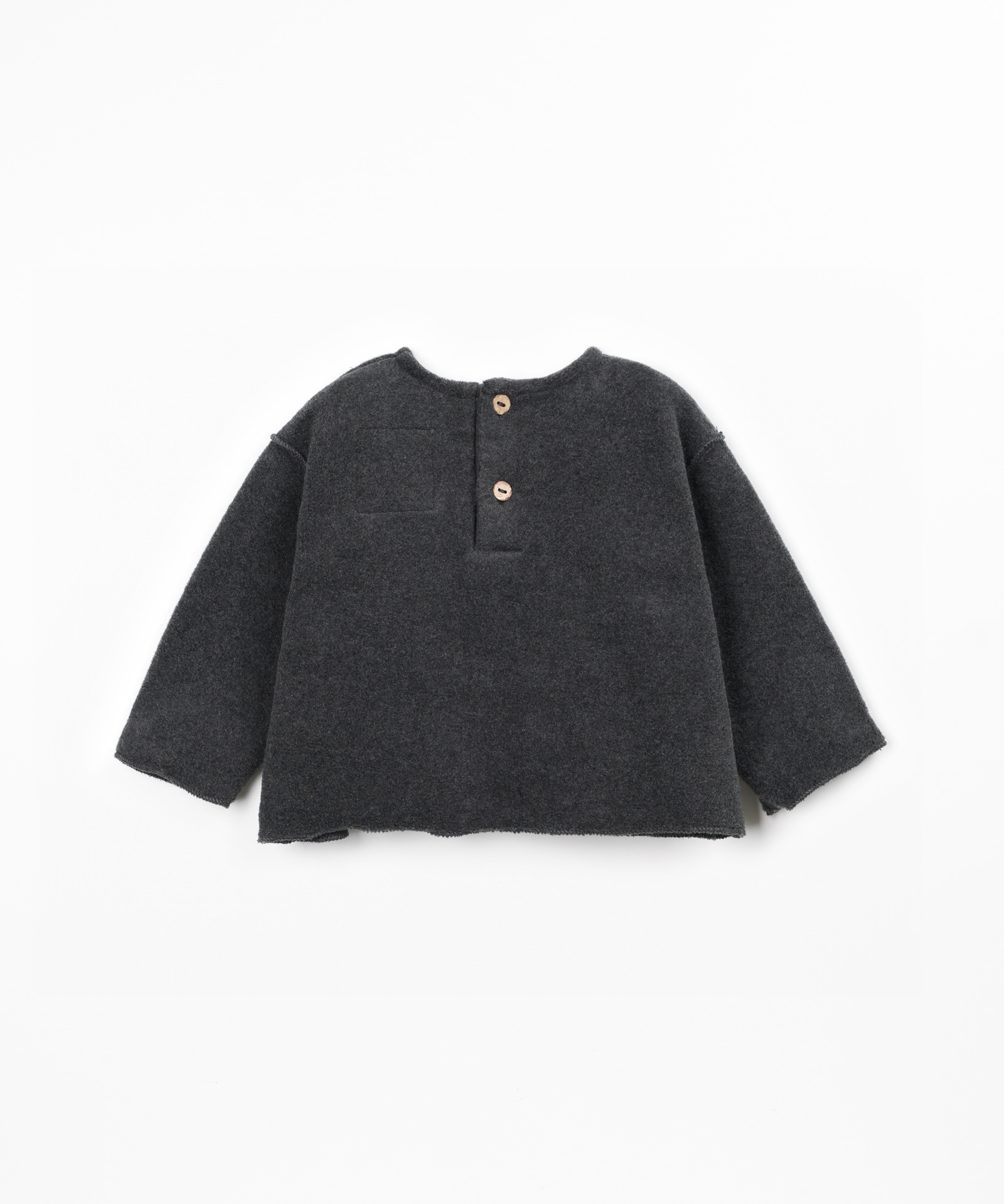 Pull en maille de fibres naturelles