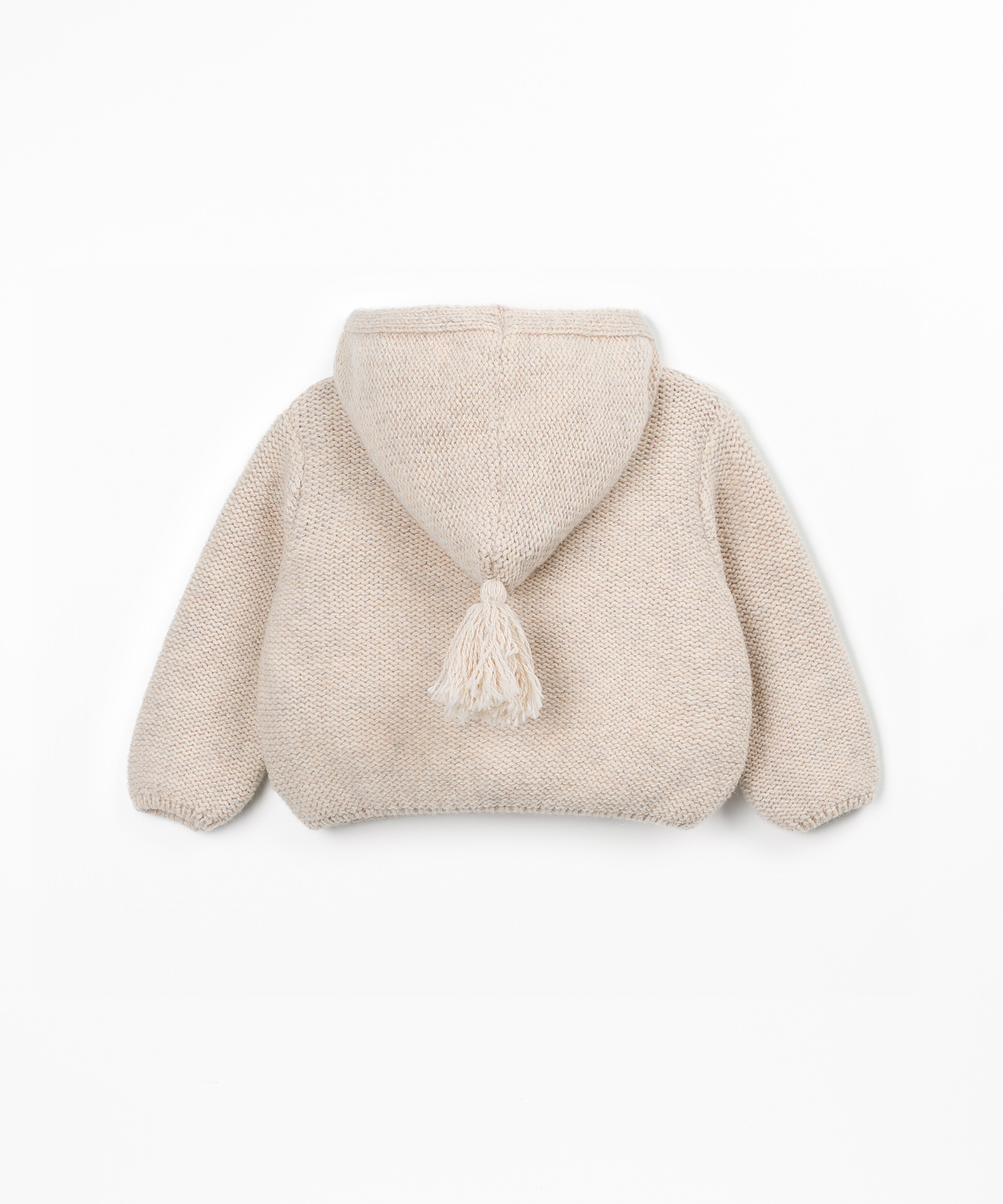 Veste en tricot avec ouverture frontale