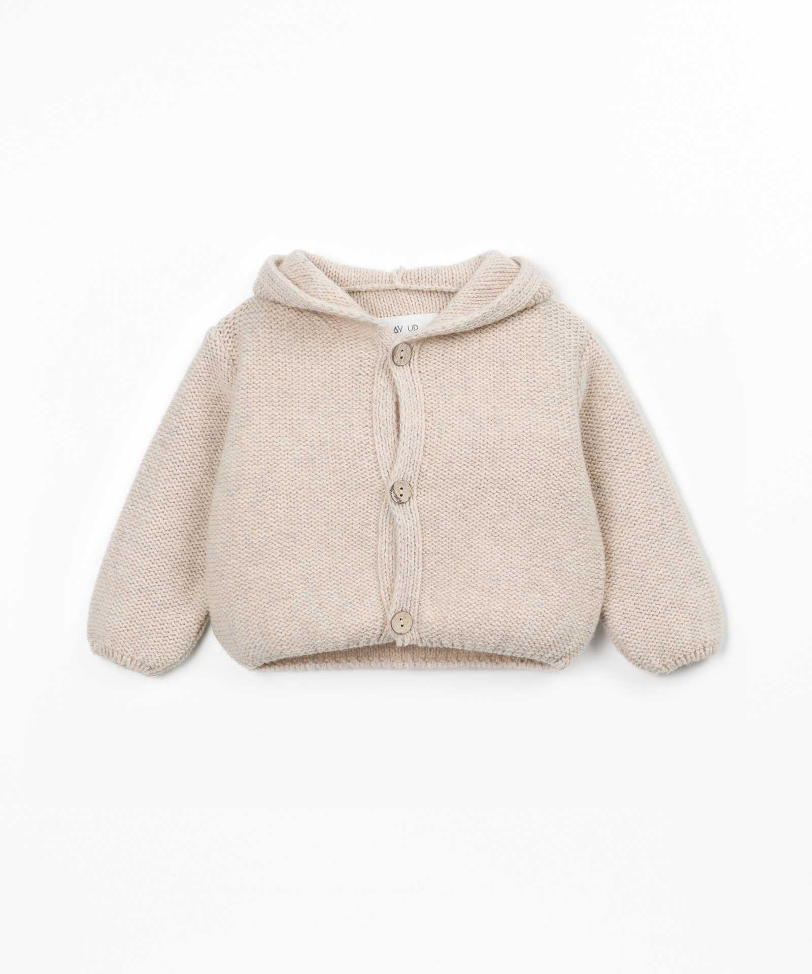 Veste en tricot avec ouverture frontale