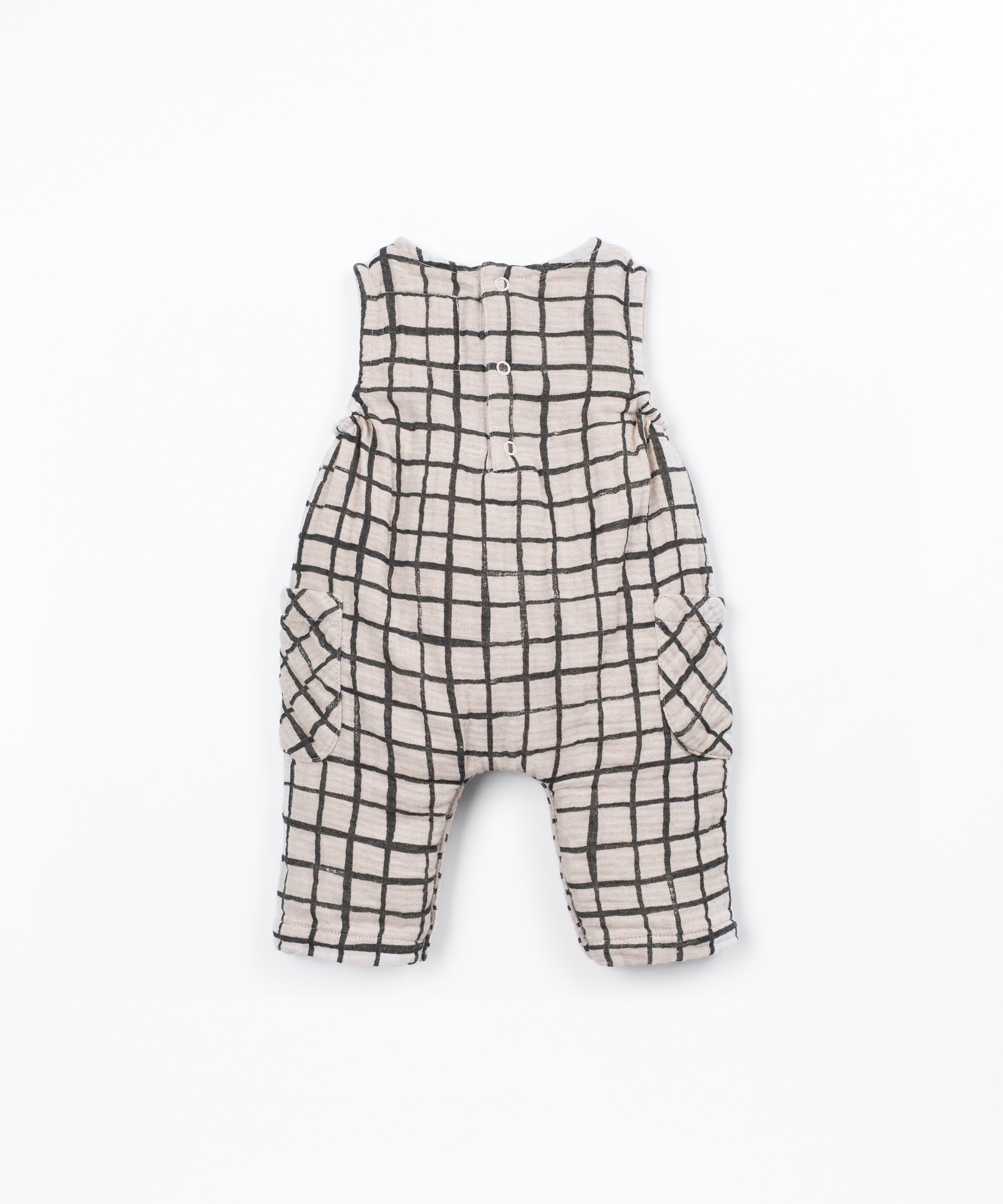 Cotton fabric jumpsuit