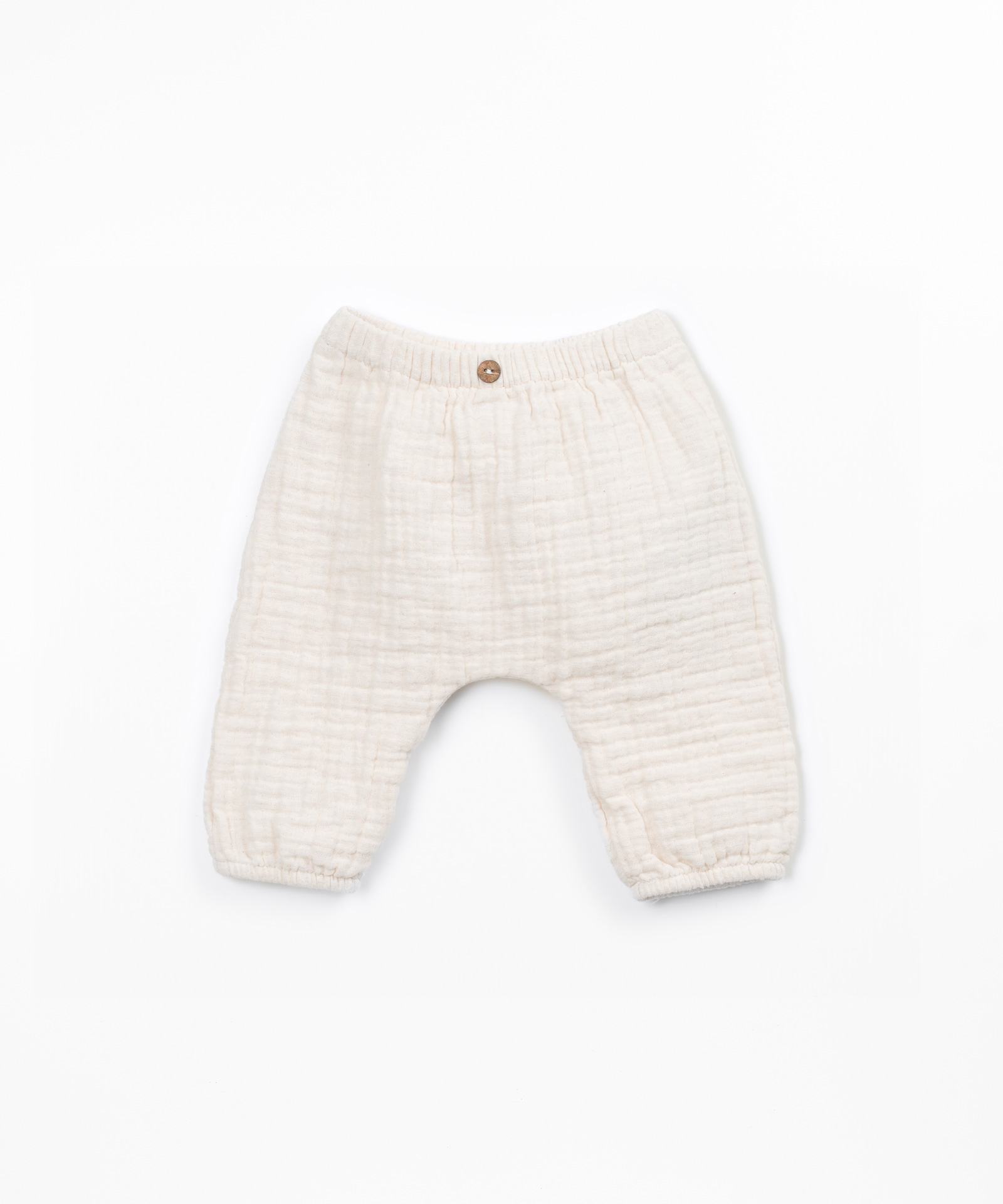 Cotton fabric trousers