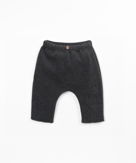 Pantalon en polaire en coton biologique - Image product