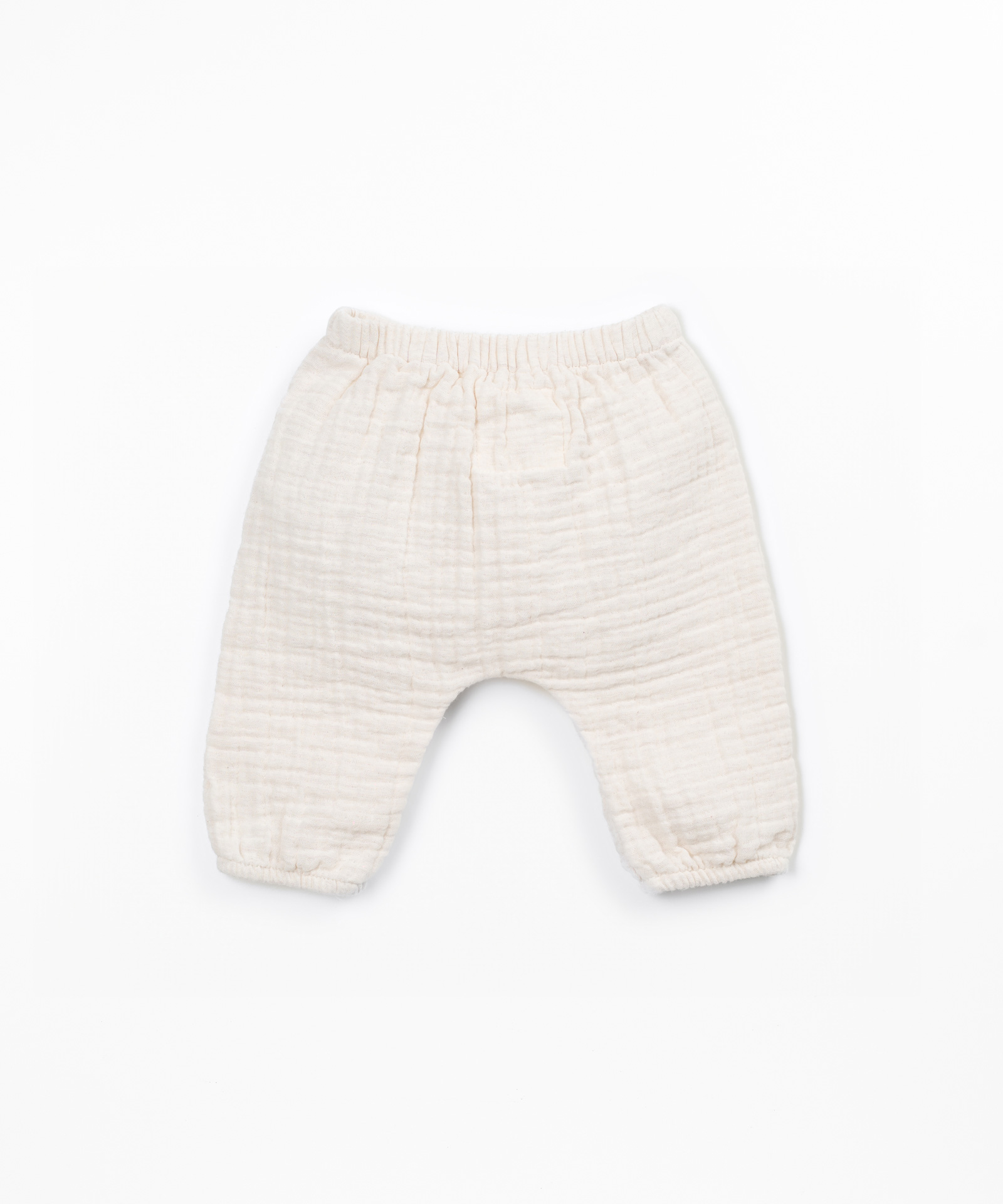 Cotton fabric trousers