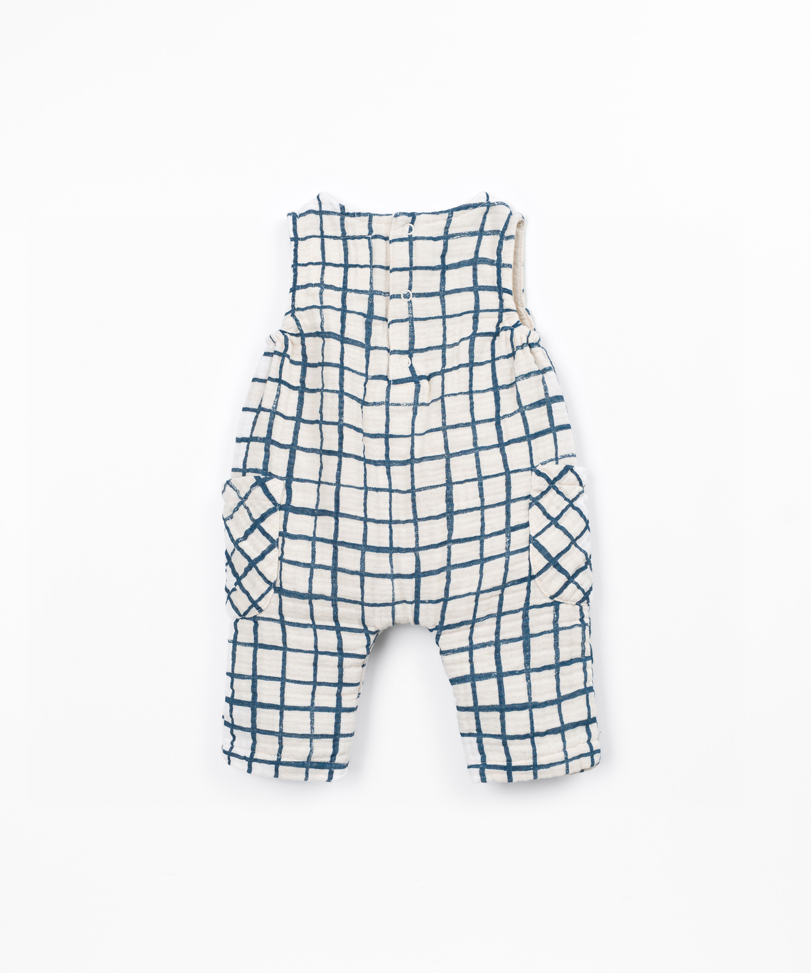 Cotton fabric jumpsuit