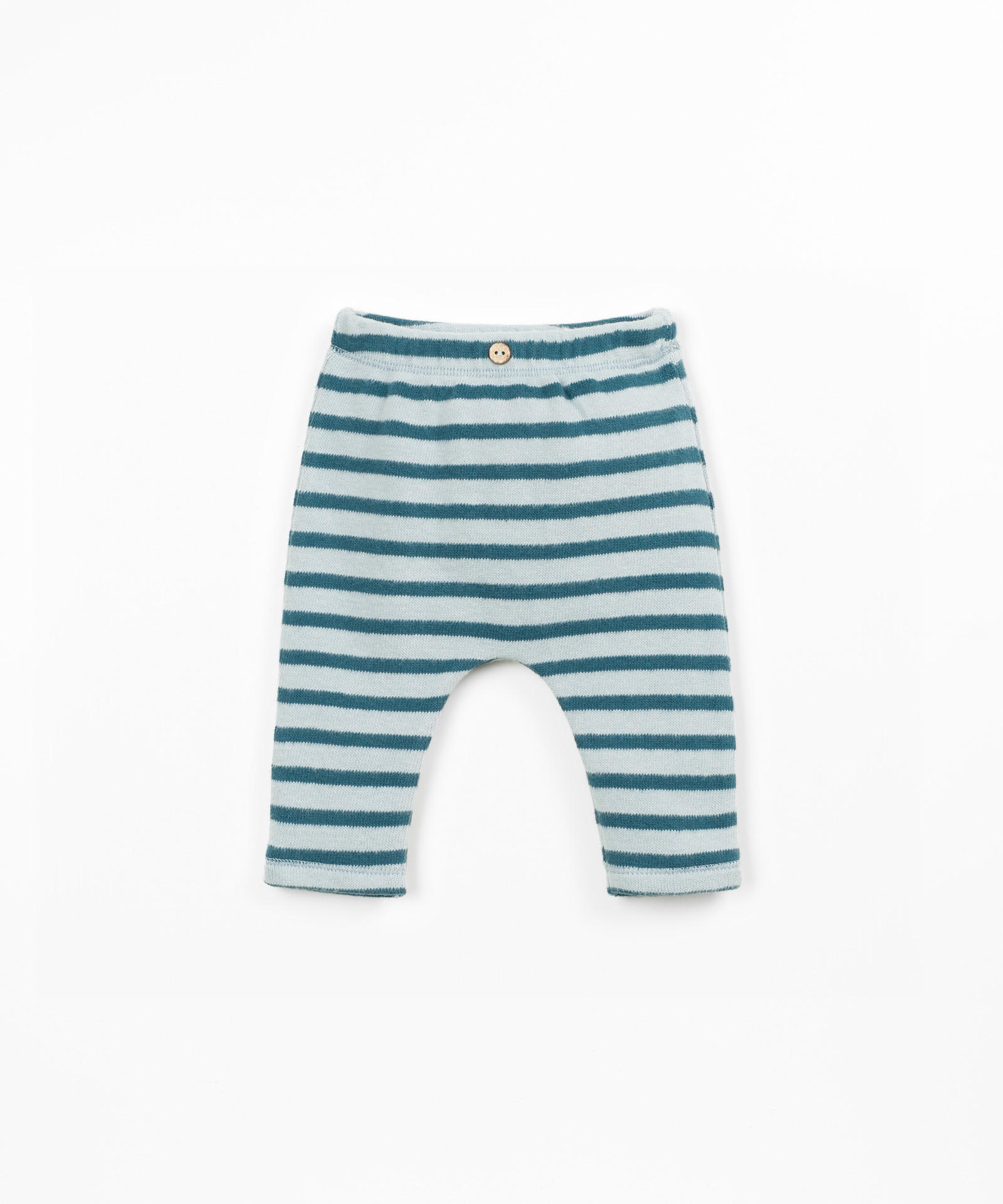 Leggings in maglina con cintura elastica