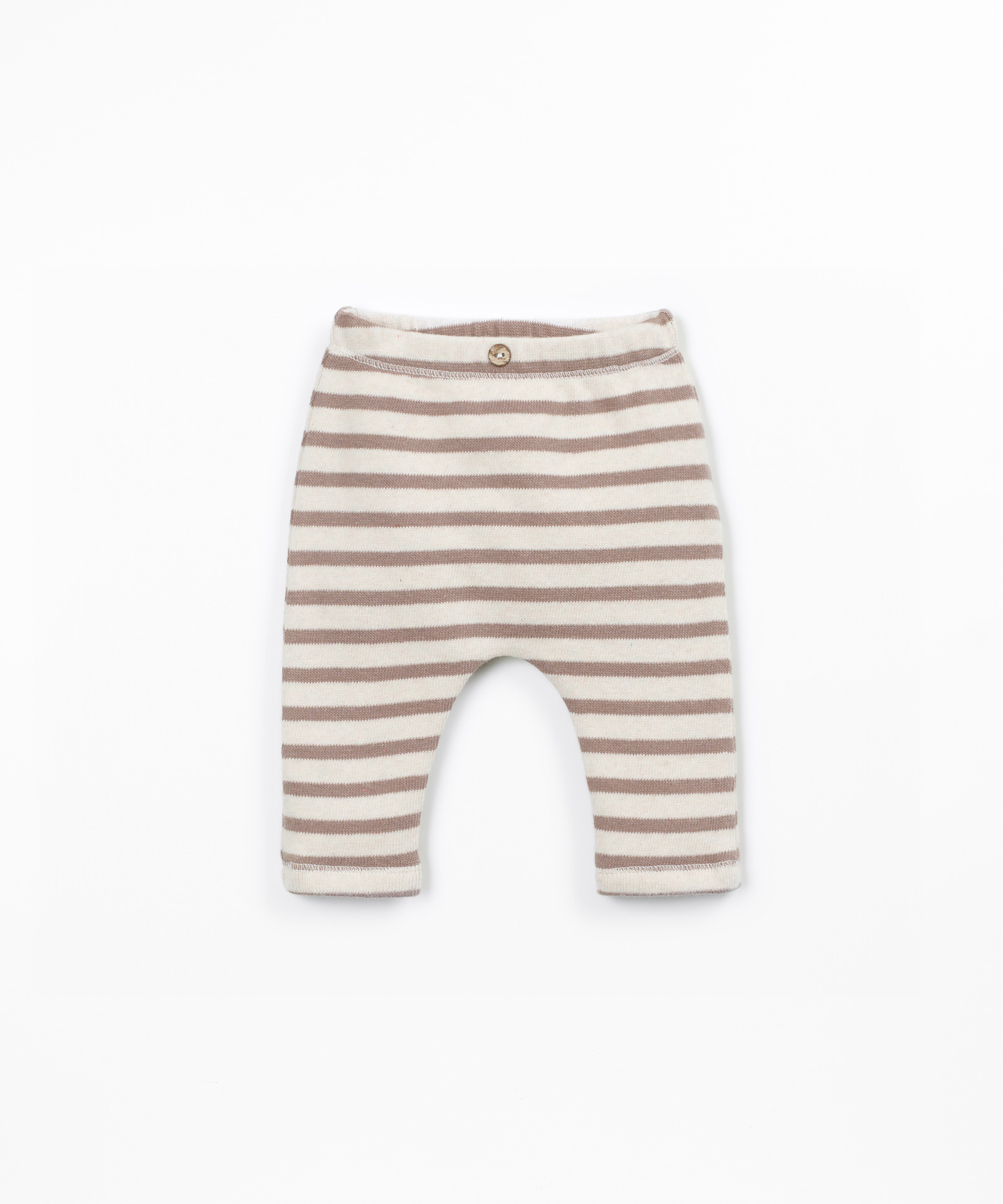 Leggings in maglia con cintura elastica