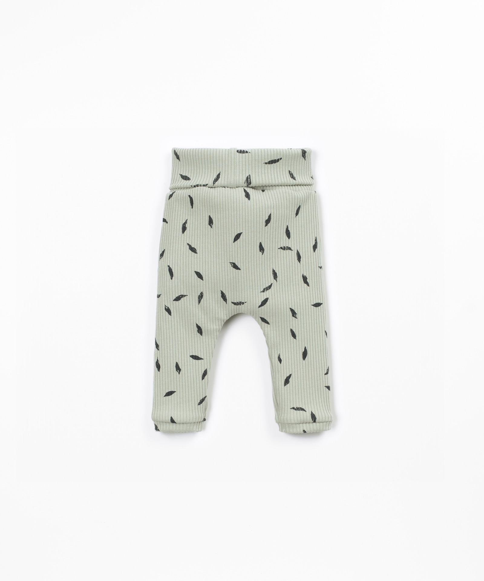 Leggings avec imprimé de petites feuilles