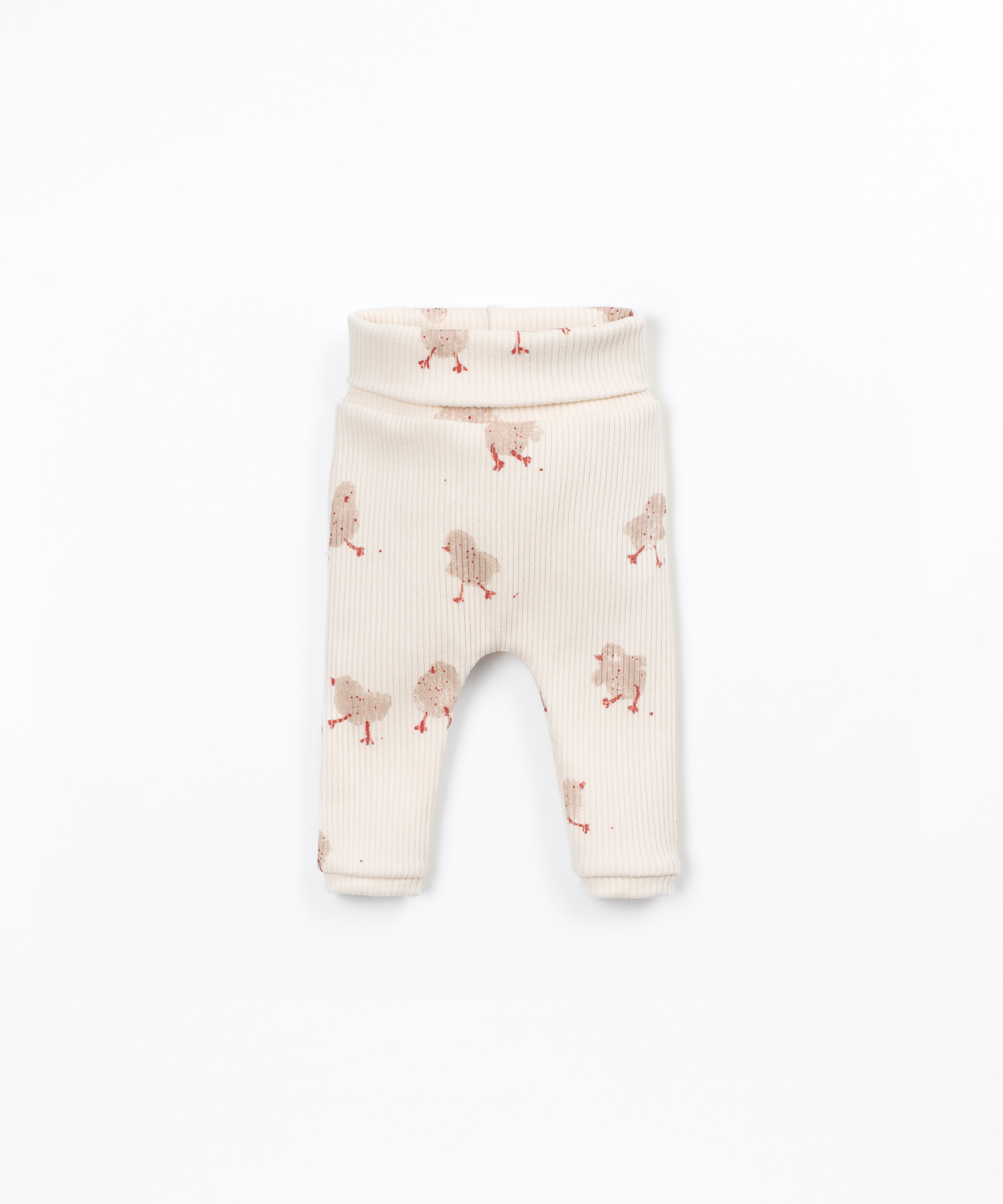 Leggings con stampa di pulcini