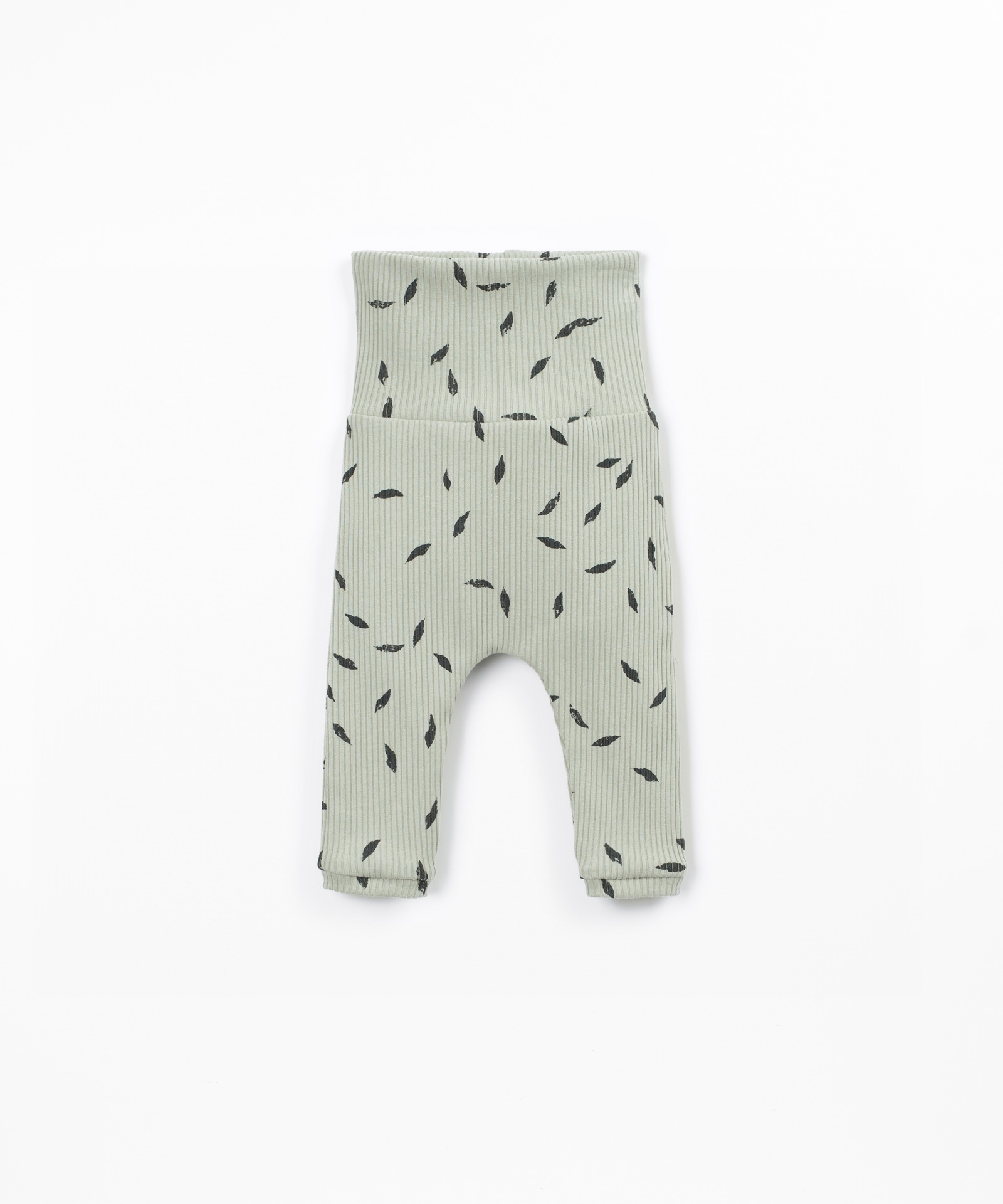 Leggings avec imprimé de petites feuilles