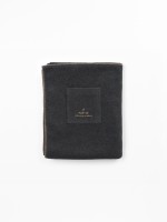 Coperta in Pile con Tasca e Cucitura Decorativa