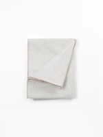 Coperta in Pile con Tasca e Cuciture Decorative