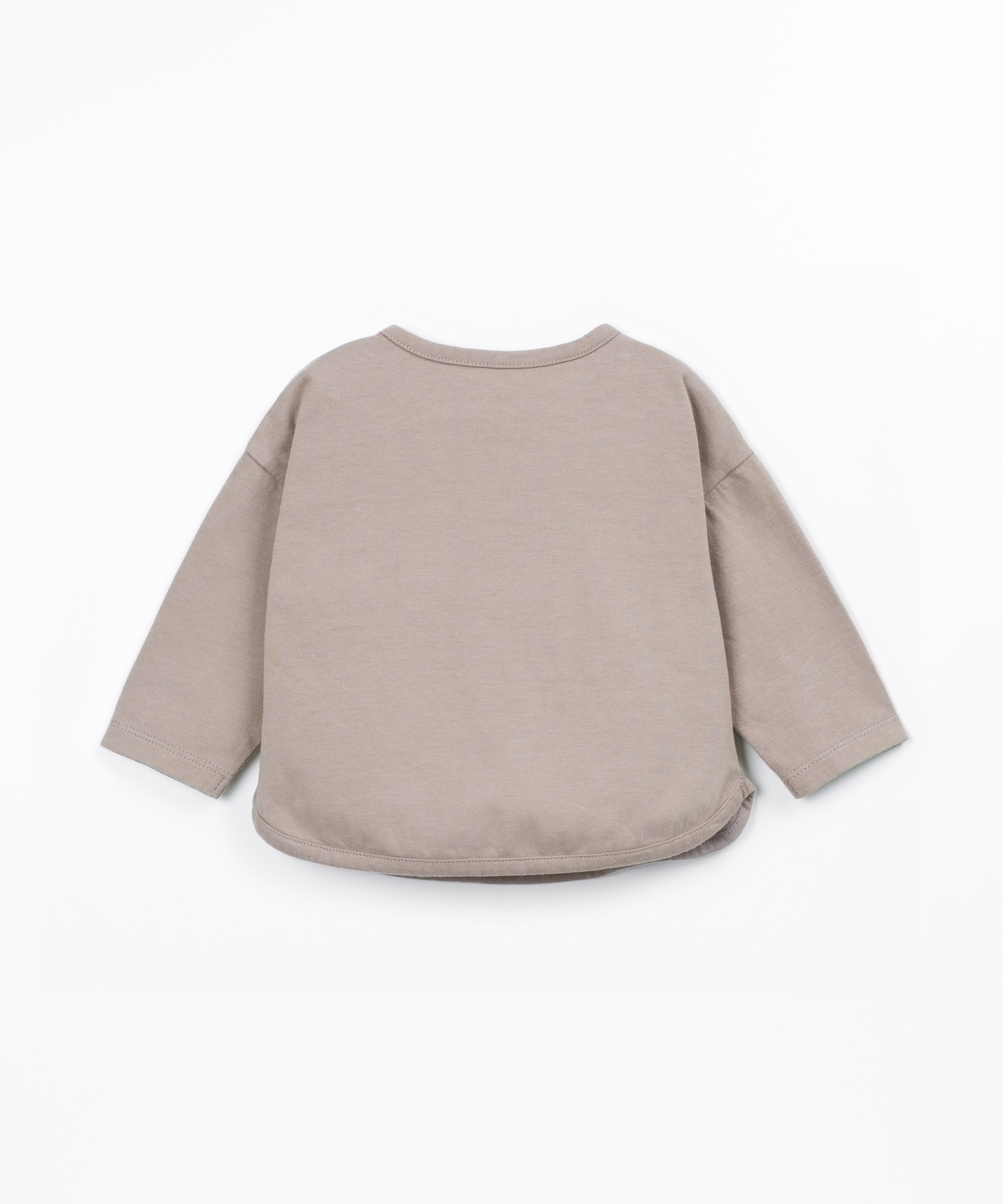 Camiseta de punto en algodón y algodón reciclado