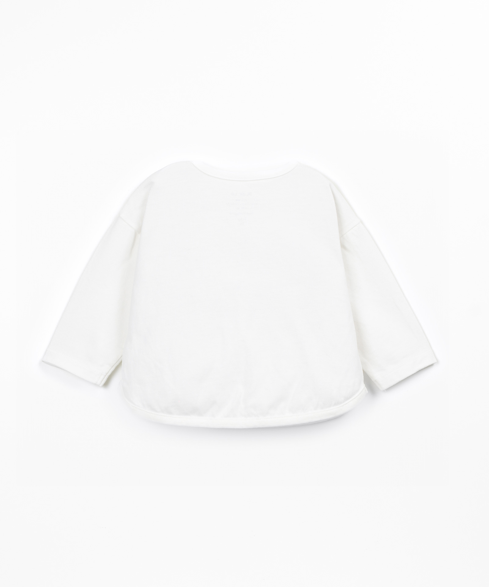 Camiseta de punto en algodón y algodón reciclado