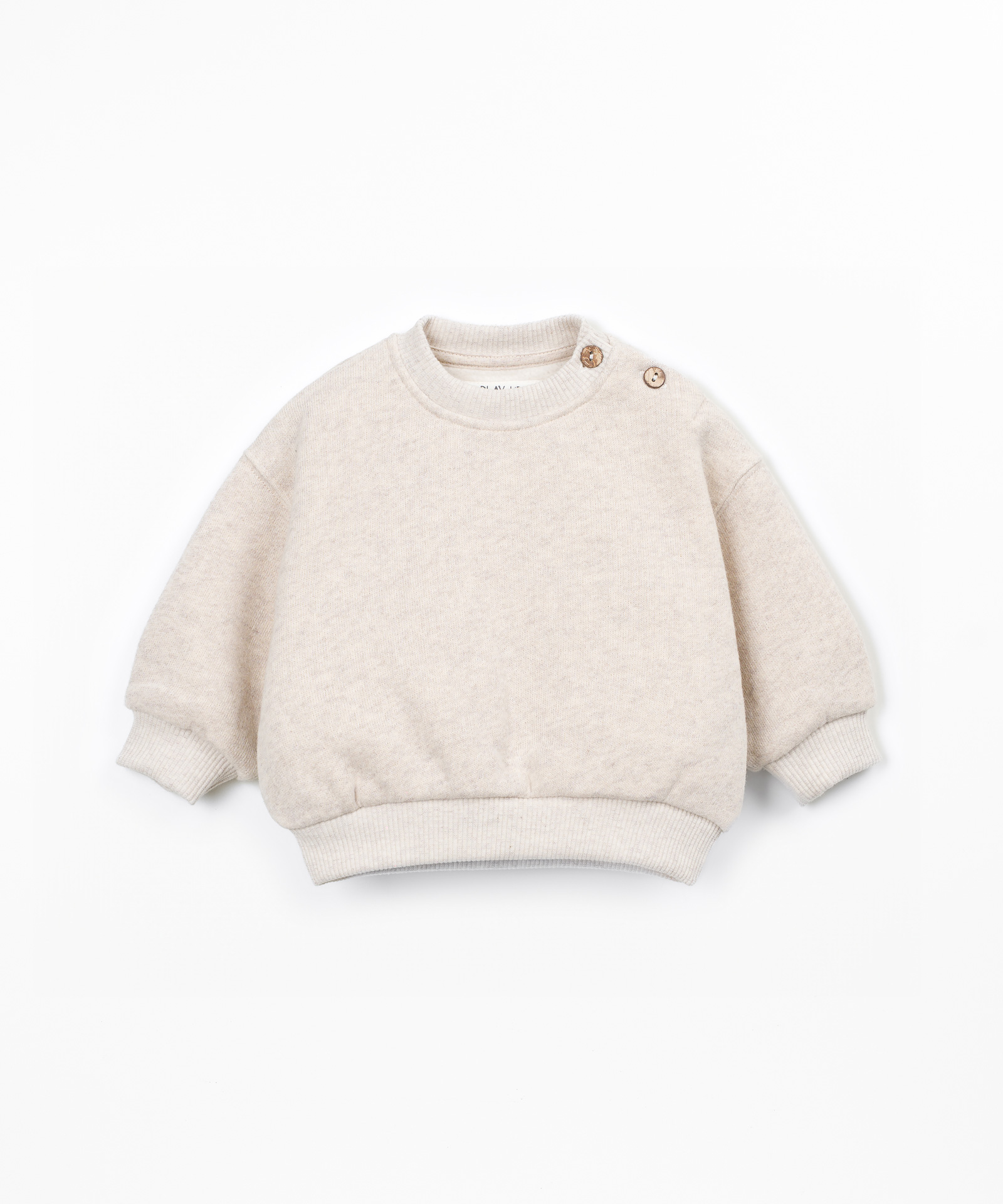 Maglione in maglia con cotone riciclato