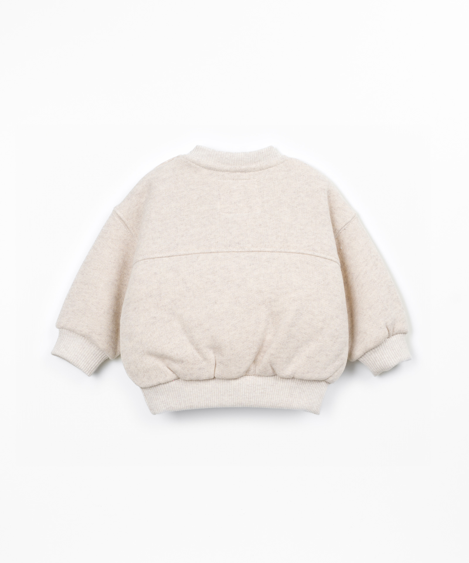Maglione in maglia con cotone riciclato
