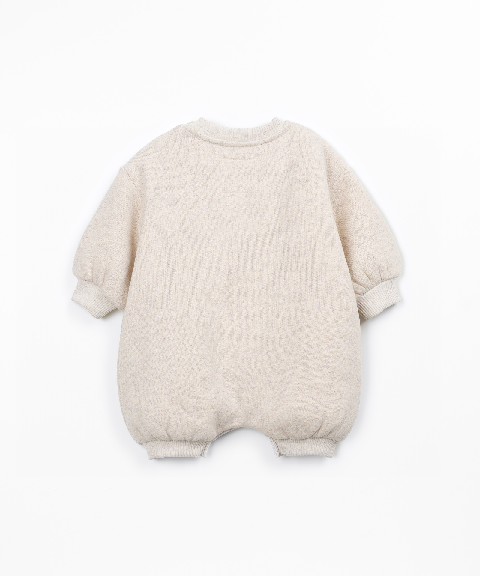 Tuta in maglia con disegno sul davanti