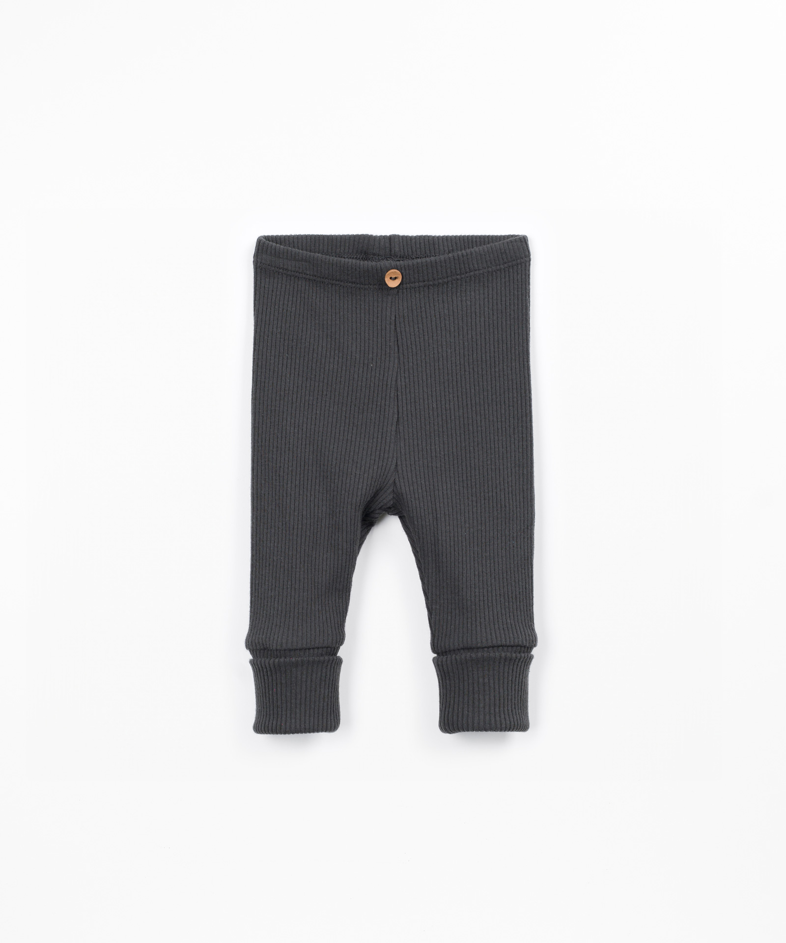 Leggings en maille côtelée avec coton