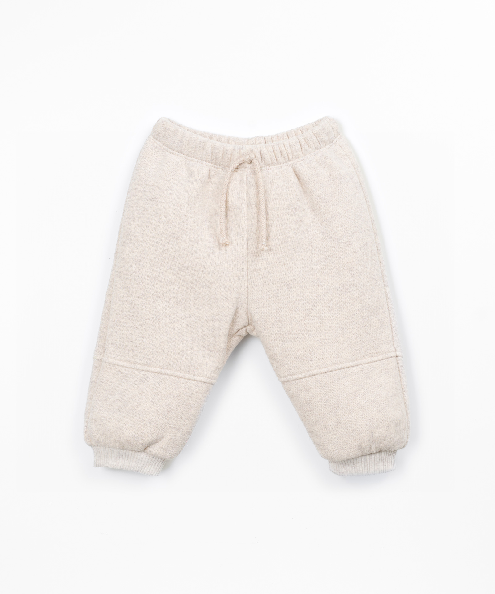 Pantaloni di maglia con cotone riciclato