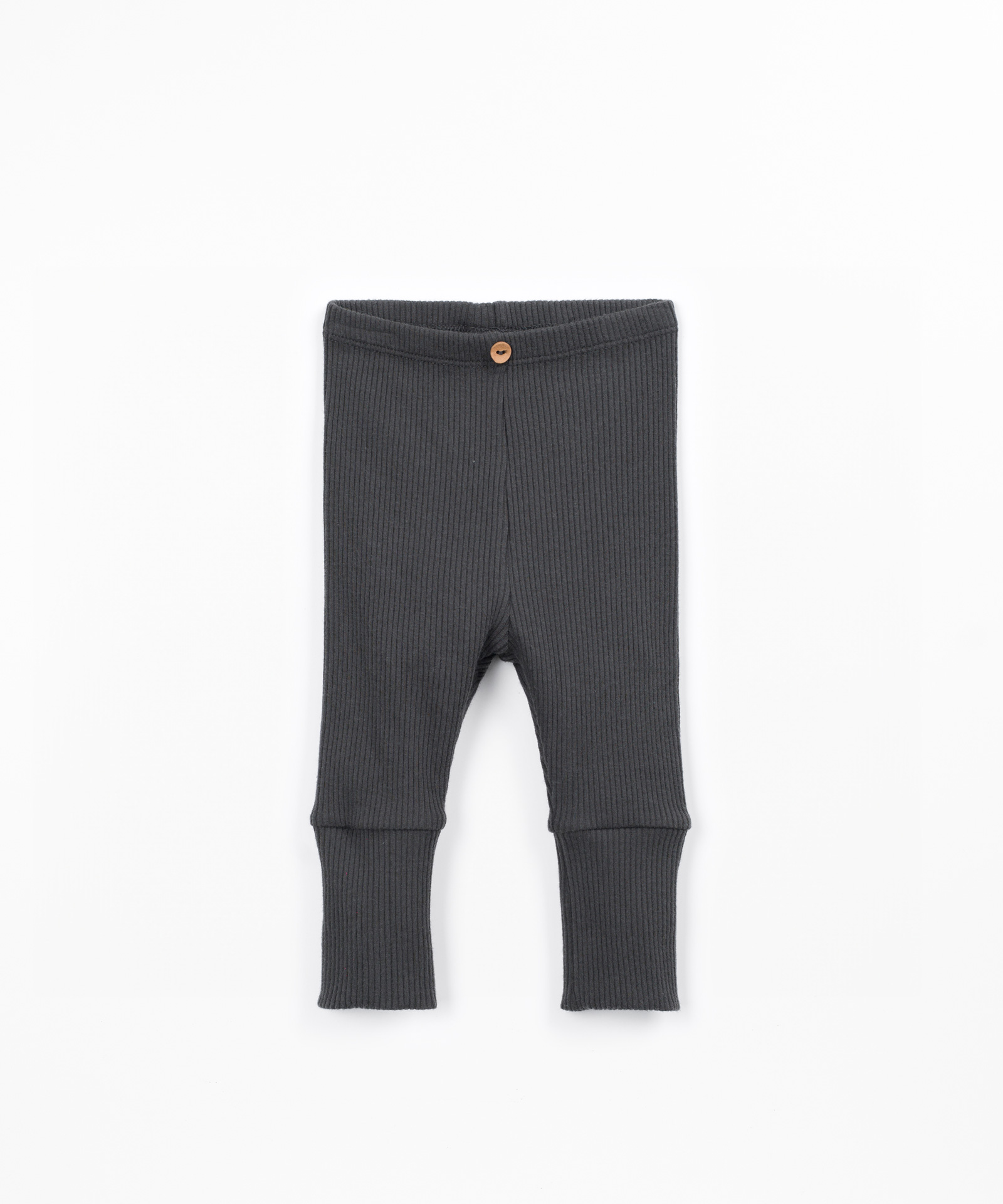 Leggings en maille côtelée avec coton