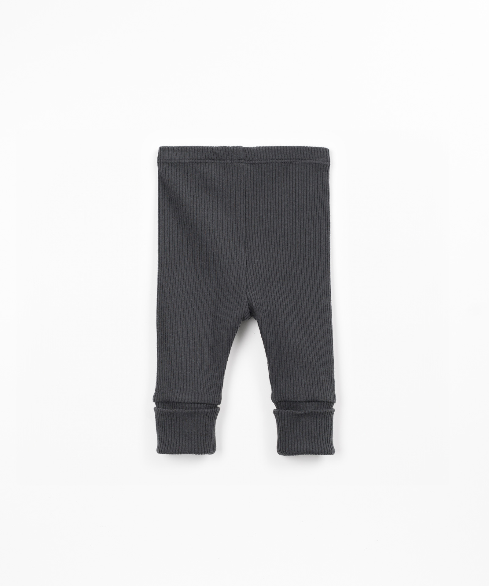 Leggings en maille côtelée avec coton