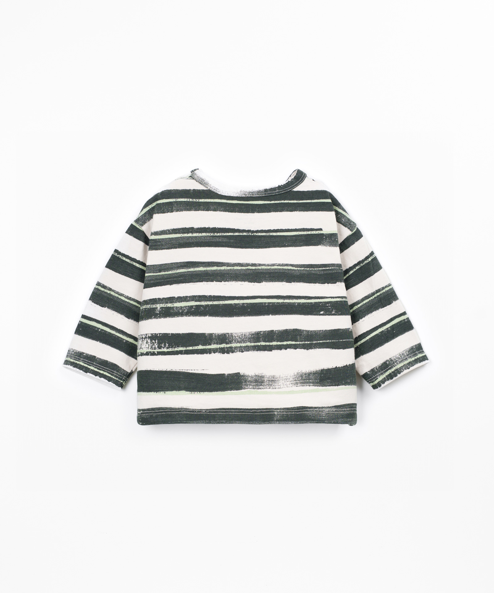 Striped print t-shirt