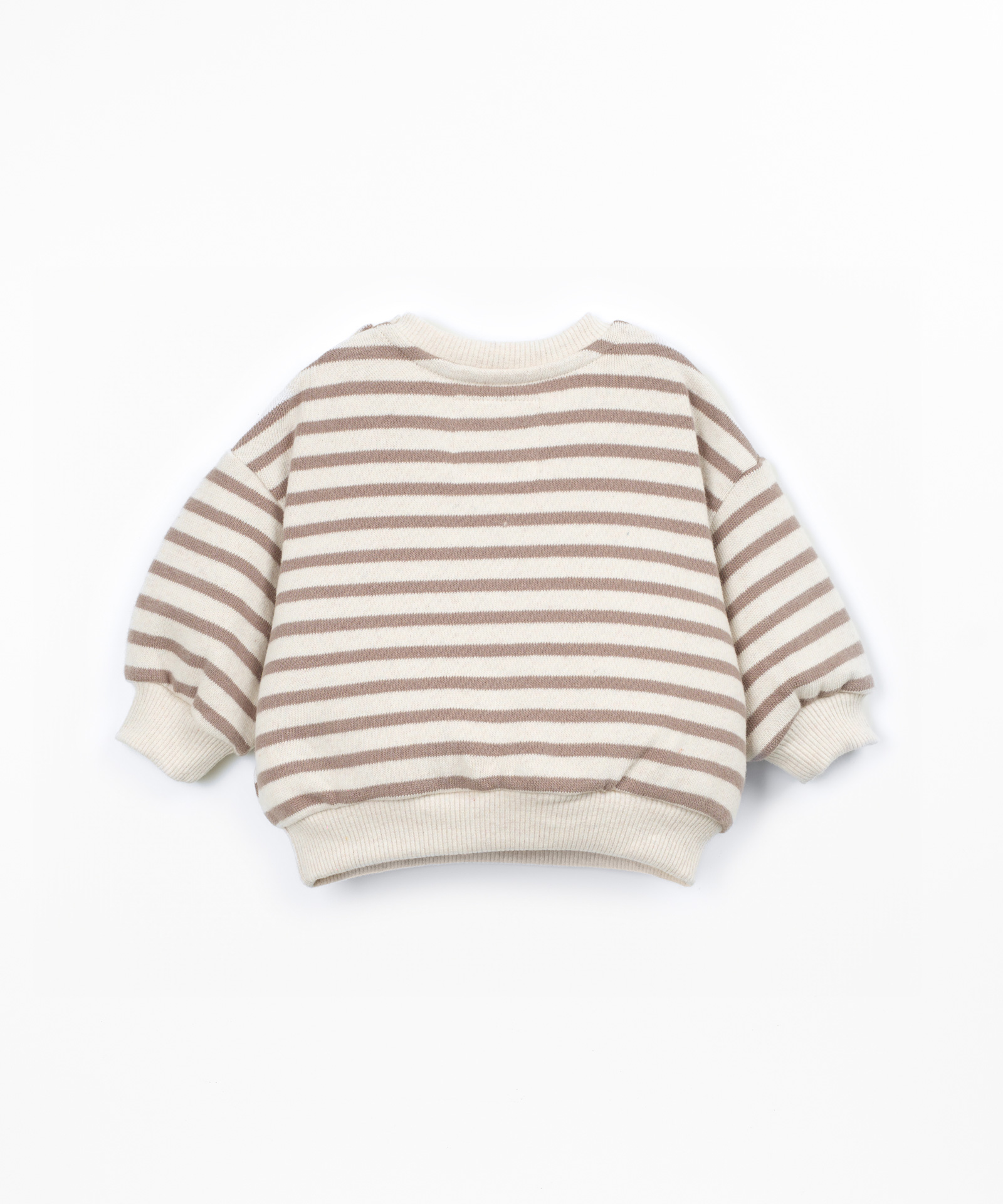 Maglione con miscela di fibre naturali e fibre riciclate