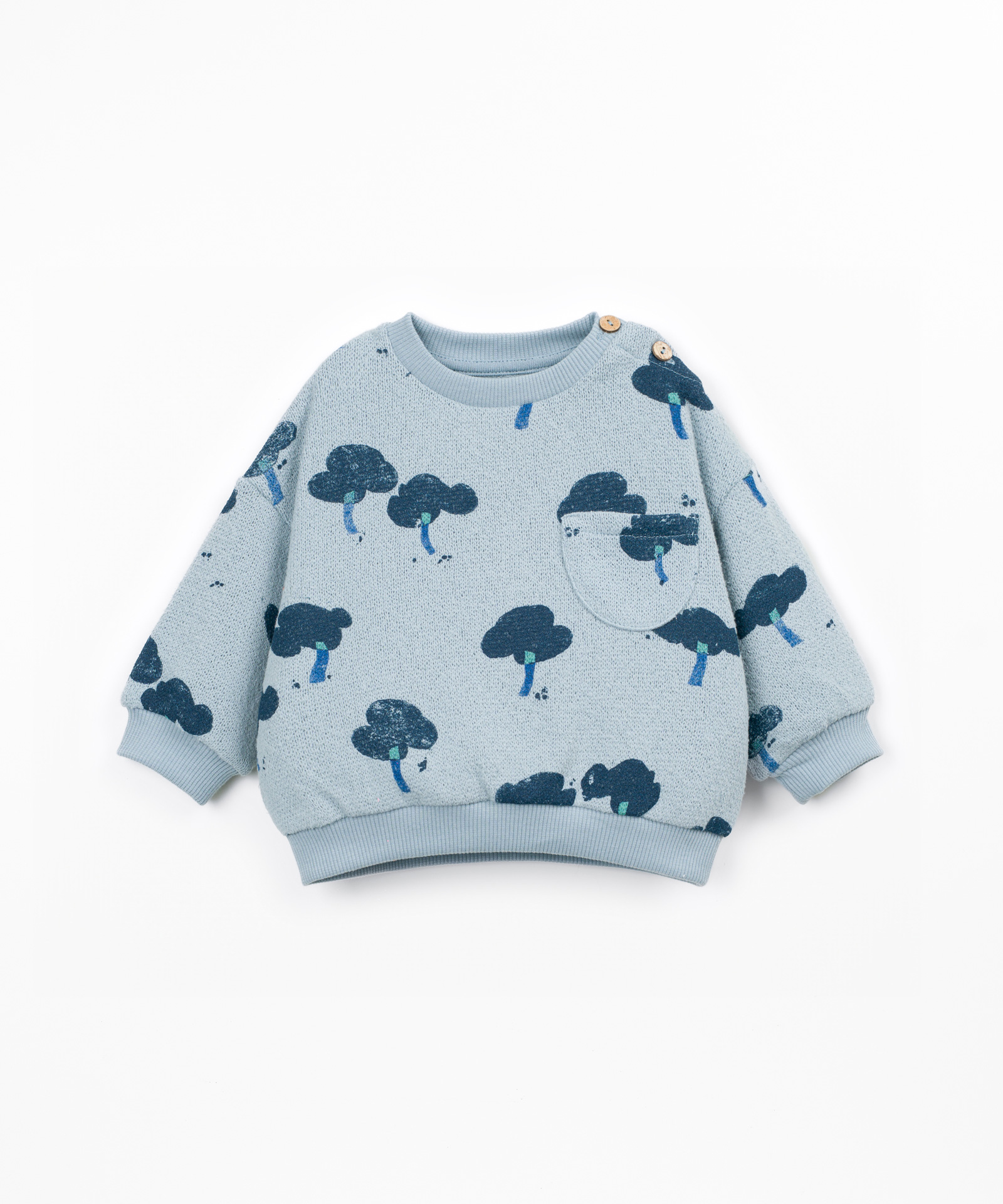 Maglia con motivo di alberi