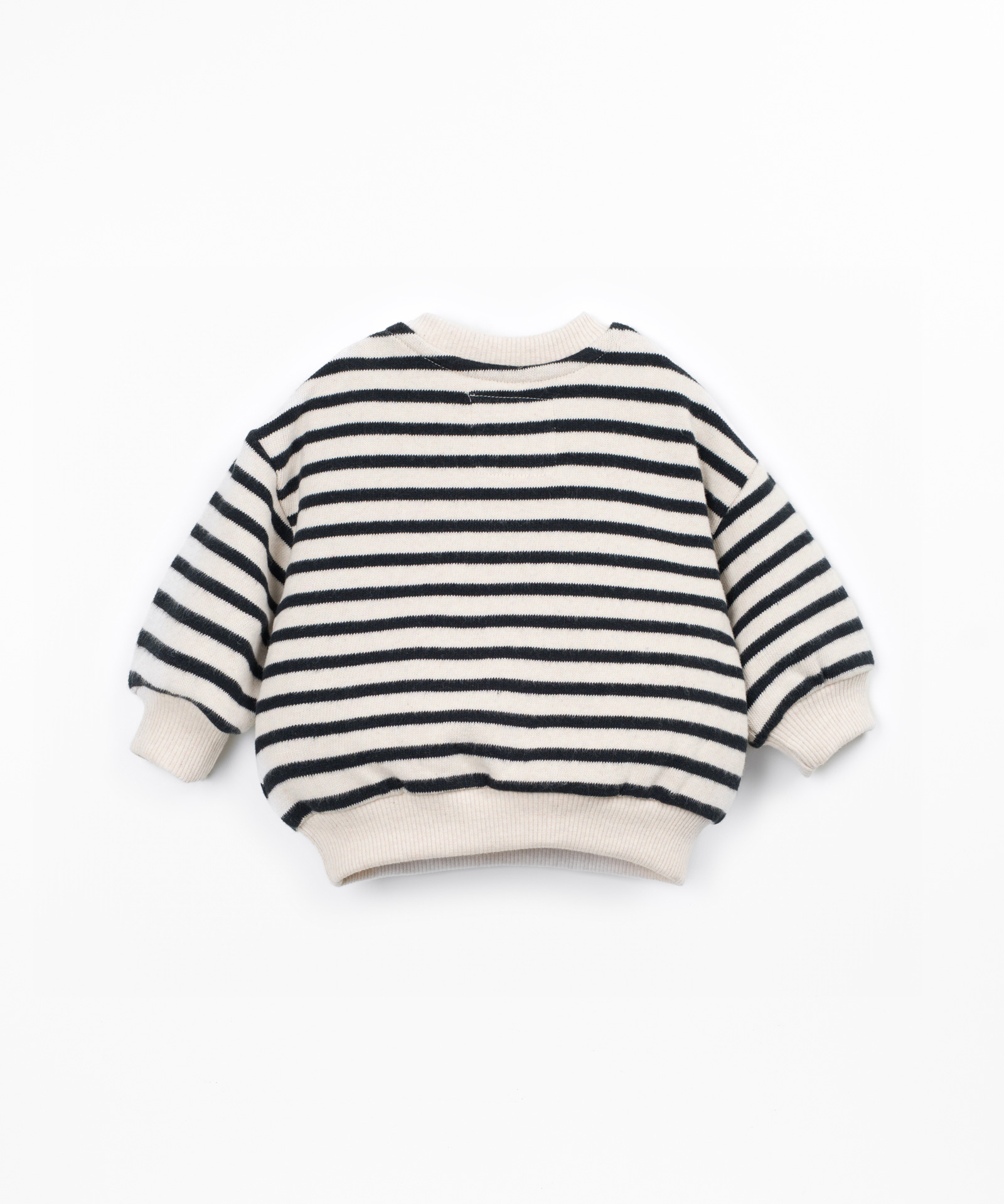 Maglione con miscela di fibre naturali e fibre riciclate